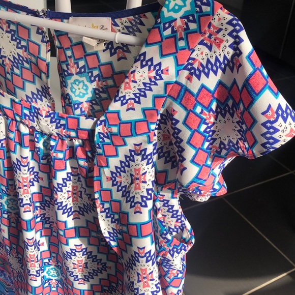 Anthropologie Flowy Summer Top - Picture 2 of 5